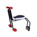 Quick Dismounting Seat Children Bike Seat Quick Dismounting Seat Electrombile Preposed Safety Seat With Armrest Pedal Standard Black