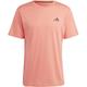 ADIDAS Herren Comfort Training T-Shirt, Größe S in Pink