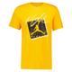 Jordan Herren T-Shirt JORDAN BRAND, gelb/schwarz, Gr. M