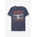 Men's Big & Tall Nintendo Level Up Controller Tee by Nintendo in Navy Heather (Size 5XL)