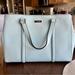 Kate Spade Bags | Kate Spade Large Tote Crossbody Bag Light Blue Large Bag With Crossbody Strap | Color: Blue | Size: Os