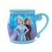 Disney Dining | Disney Princess Stories Series Frozen Elsa Anna Ceramic Relief Mug 19oz New | Color: Blue | Size: 19oz