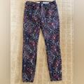 Anthropologie Jeans | Anthro High Rise Skinny Jeans Sz 27 | Color: Purple/Red | Size: 27