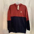 Adidas Jackets & Coats | Adidas Hoodie | Color: Blue/Red | Size: M