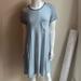 Lularoe Dresses | *Nwt* Lularoe Carly Blue Striped Swing Dress | Color: Blue/Silver | Size: Xs