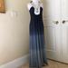 Anthropologie Dresses | Kas Newyork Knit Ombr Glass Beaded Maxi Dress | Color: Blue | Size: S