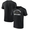Men's Fanatics Branded Black San Antonio Spurs 2022 Hoops For Troops Training T-Shirt