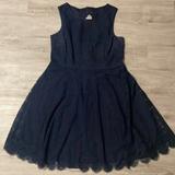 Jessica Simpson Dresses | Jessica Simpson Lace Dress Size 14 | Color: Blue | Size: 14