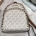 Michael Kors Bags | Michael Kors Abbey Medium Backpack Vanilla Acorn Studded | Color: White | Size: Os