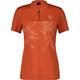 SCOTT Damen Hemd SCO Shirt W's Trail Flow Zip SS, Größe L in braze orange/rose beige