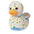 Mary Meyer Plush Bobber Ducky Rattle - Blue - 6 Inches