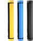 3 Pcs Extendable Poster Tubes Plastic Poster Document Storage Tube with Carrying Strap 24-40 Inch Expanding Blueprint Holder Telescoping Tube with Cap Waterproof Art Poster Tubes (Yellow, Blue, Black)
