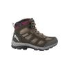 Wanderschuh JACK WOLFSKIN "VOJO 3 TEXAPORE MID W", Gr. UK 9 - EU 43, Normalschaft, bunt (khaki, burgundy), Main Material Second Material 100% Polyamide Lining Sole 100% Rubber/ EVA, Schuhe