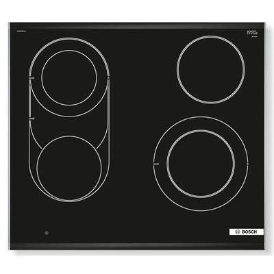 BOSCH Elektro-Kochfeld, schwarz, B:60,6cm H:4,4cm T:52,7cm, Kochfelder, mit Powerboost-Funktion Image
