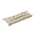 Bench Cushion 120 x 50cm Outdoor Garden Bench Cushions Furniture Swing Cushion Soft Non-Slip Rectangle Cushion for Outdoor Indoor - Beige