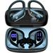 Wireless Earbuds for TCL 10 5G Bluetooth Headphones 48hrs Play Back Sport Earphones with LED Display Over-Ear Buds with Earhooks Built-in Mic