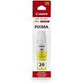 Canon GI-20 Yellow Ink Bottle Compatible to PIXMA G6020 and G5020 MegaTank Printers