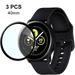 Kavelle Home INC 3 Pieces Compatible With Samsung Galaxy Watch Active 2 40 / 44mm Protective Film 3d Edge Screen Protector Full Cover Anti-scratch Bubble-free