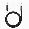 FITE ON Compatible 6ft Black Premium 3.5mm Audio Cable AUX-In Cord Replacement for Logitech Mobile Boombox S-00120 BT Speaker