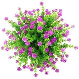 Midsumdr 6 Bundles Fake Flowers Spring Artificial Flowers Decoration Summer Colorful Mixed Floral Bundles Non-fading Little Wildflowers Garden Porch Home Decor Flowers For Delivery Prime