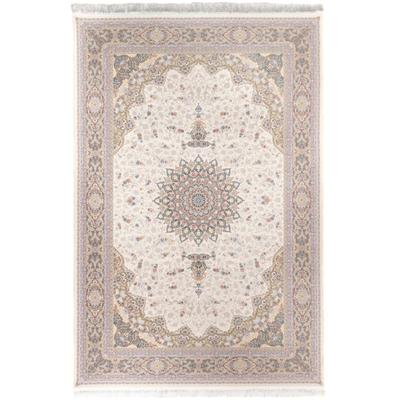 Orientteppich MORGENLAND "Orientteppich - Nasim - rechteckig", beige (creme), B:100cm H:6mm L:150cm, Acryl, Teppiche Image