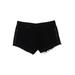 Rag & Bone/JEAN Denim Shorts - High Rise: Black Bottoms - Women's Size 3 - Black Wash