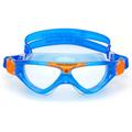 AQUASPHERE Brille VISTA JUNIOR, Größe S in BLUE ORANGE LENS CLEAR