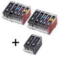 Compatible Multipack Canon PIXMA iP5100 Printer Ink Cartridges (12 Pack) -0628B001