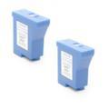 999inks Compatible Twin Pack Pitney Bowes K7800012 Blue Inkjet Printer Cartridges (2 Pack)