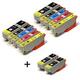 Compatible Multipack Epson Expression Premium XP-620 Printer Ink Cartridges (12 Pack) -C13T26214010