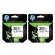 Original Multipack HP ENVY 4502 e-All-in-One Printer Ink Cartridges (2 Pack) -CH564EE