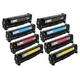 Compatible Multipack HP LaserJet Pro 300 Color M351a Printer Toner Cartridges (8 Pack) -CE410X