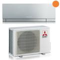 climatiseur mitsubishi electric inverter kirigamine zen r-32 silver 12000 btu msz-ef35vgks silver