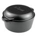 Lodge L8DD3 5 qt Cast Iron Dutch Oven, Black