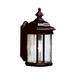 Kirkwood Black Finish 17" High Outdoor Wall Light