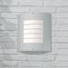 Kichler Contemporary Brushed Nickel 10 1/2" Outdoor Light