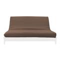 Prestige Furnishings Medley Linen Texture Futon Cover | 60 H x 80 W x 6 D in | Wayfair WF-PF-MDLY-CL-QN