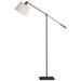 Robert Abbey Real Simple Gunmetal Boom Floor Lamp