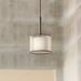 Kichler Lacey 6" Wide Bronze and Opal Glass Mini Pendant Light