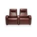 Bass Signature Series Home Theater Lounger (Row of 2) | Wayfair St. Tropez Row of 2 Loung - Motorized(Blk Wood ft)(Gld cup hldr)