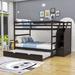 Goodie Full over Full Bunk Bed w/ Trundle by Harriet Bee | 62.2 H x 58.5 W x 97.7 D in | Wayfair 4A86AFD3972A4DF9BC63115CFAFB7B60