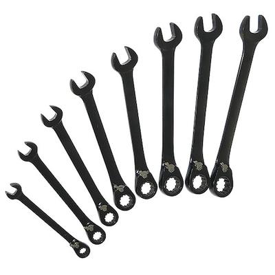 WESTWARD 34D994 Ratcheting Wrench Set,Combination