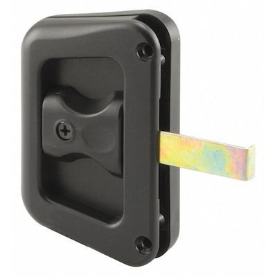 PRIME-LINE A 187 Black Plastic Hat Section Screen Door Handle and Latch (Single