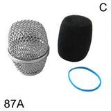 Replacement Ball Head Mesh Microphone Grille Fits For Shure Beta 87a SM58 D2M8