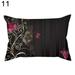 SANWOOD Pillow Case 30x50cm Butterfly Throw Pillow Cushion Cover Case Sofa Bedroom Home Decor Gift