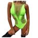 Dtydtpe Women Clothing Summer Cut Out Tight-Fitting Party Bodysuits Clubwear Womens Tops Jumpsuits for Women