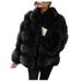 Dtydtpe Clearance Sales Shacket Jacket Women Plus Size Short Coat Warm Ry Fauxlong Jacket Sleeve Outerwear Womens Long Sleeve Tops Winter Coats for Women