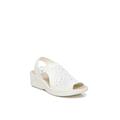 Wide Width Women's Star Bright Sandals by BZees in White (Size 8 1/2 W)