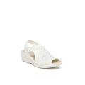 Wide Width Women's Star Bright Sandals by BZees in White (Size 10 W)