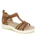 Women's Prague Sandal by JBU in Brown Bronze (Size 8 M)